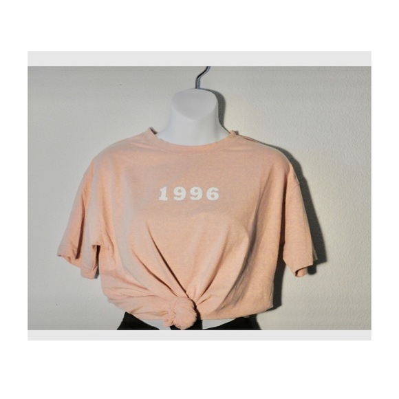 ROMWE Tops - 1996 Pastel Pink Top Medium/Large